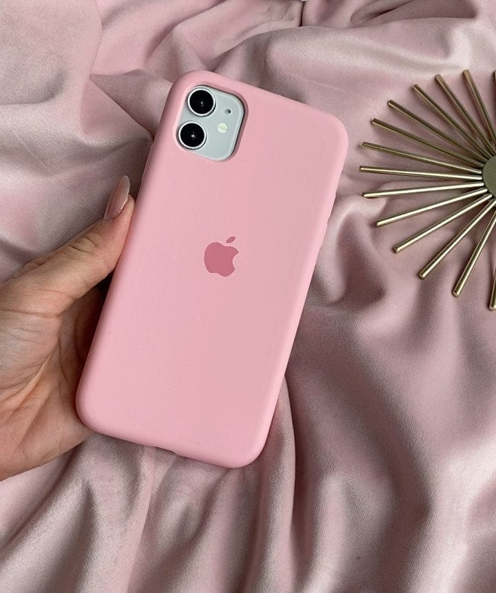 iPhone Candy Pink Silicone Case Protective Phone Cover Apple