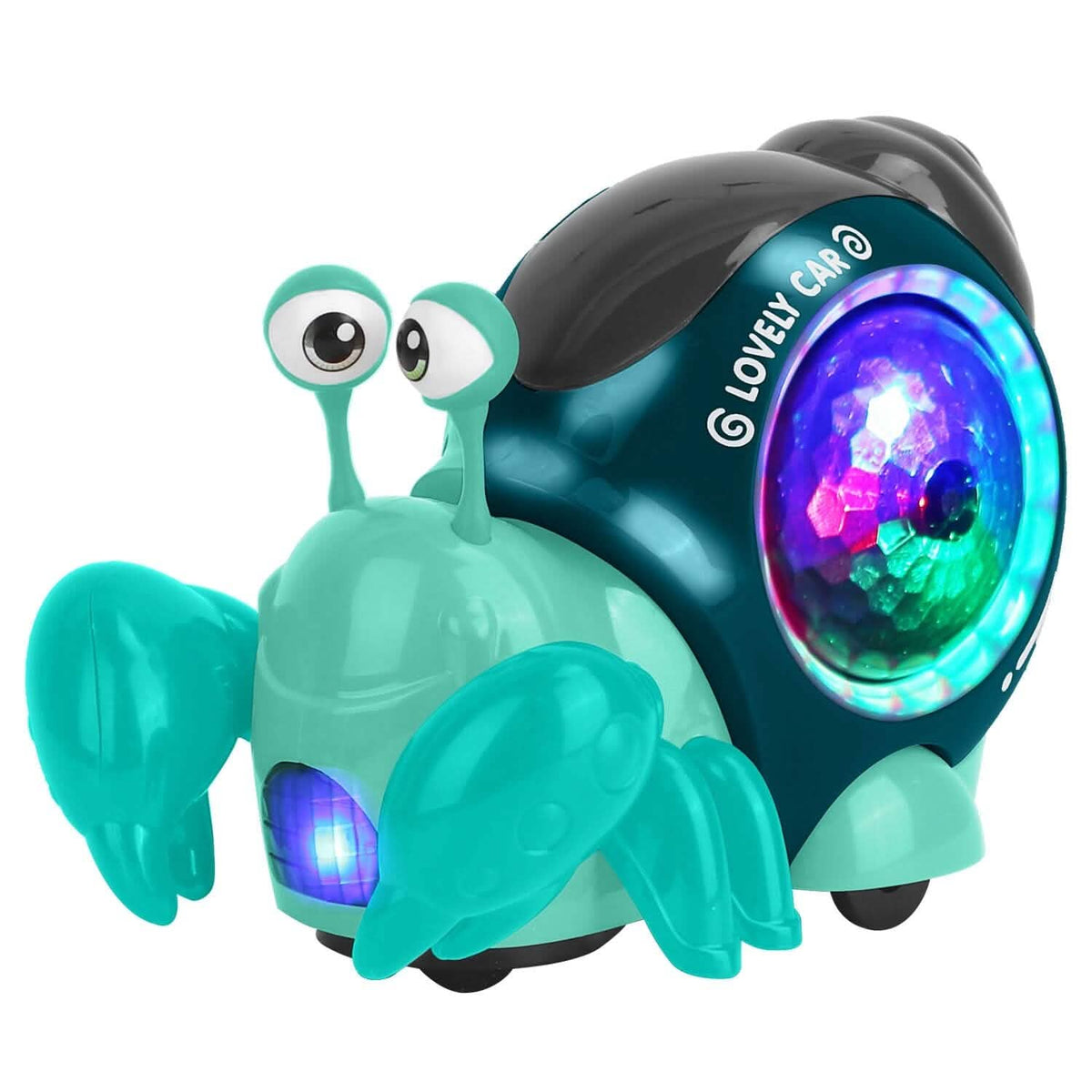 Infant Interaction Toy Automatic Obstacle Avoidance Snail Toy