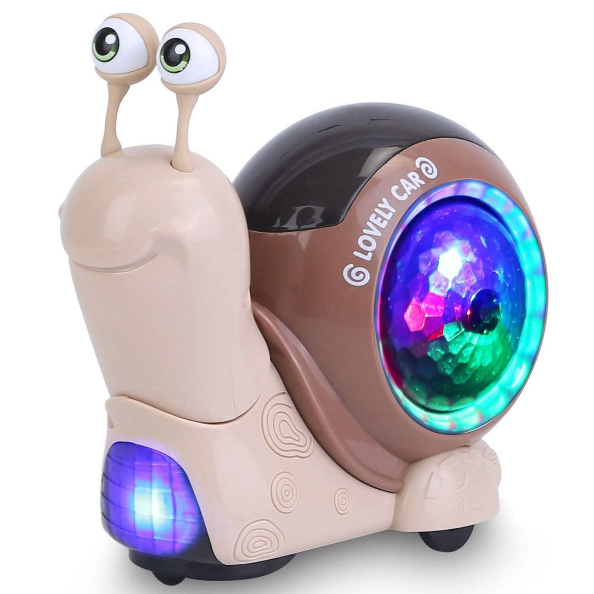 Infant Interaction Toy Automatic Obstacle Avoidance Snail Toy