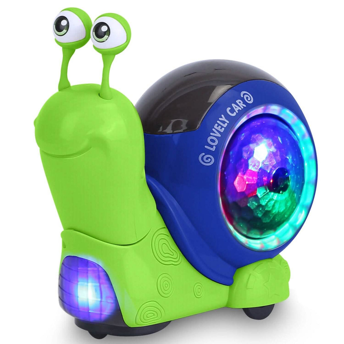 Infant Interaction Toy Automatic Obstacle Avoidance Snail Toy