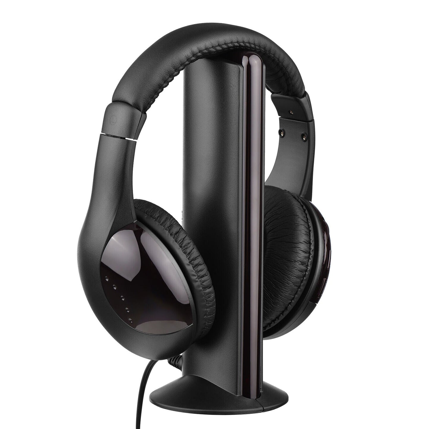 MH2001 Wireless Headphones 5-in-1 Functionality with FM Radio & TV Support On-Ear