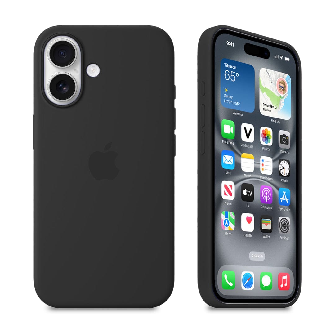 iPhone Silicone Black Protective Case Apple