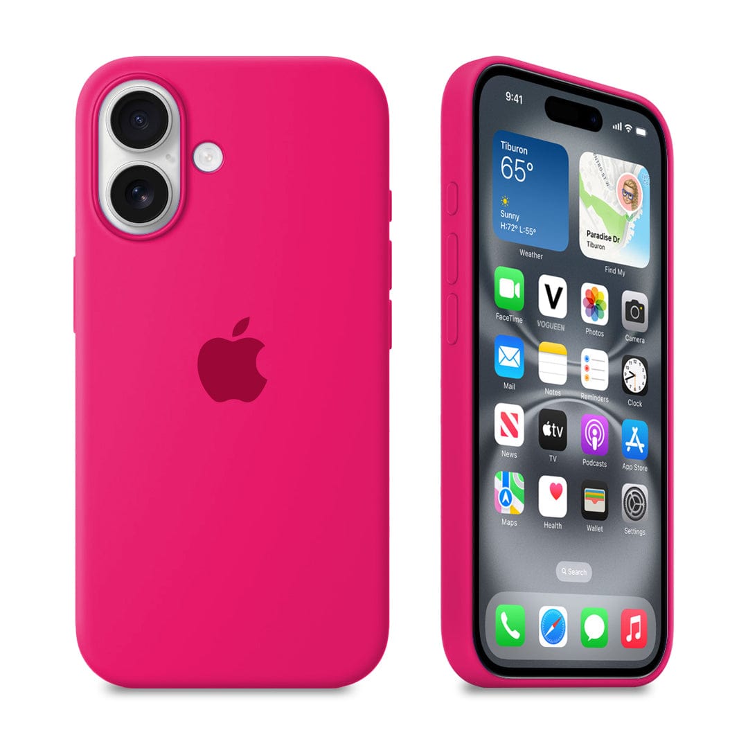 iPhone Silicone Case Firefry Rose Full Body Protective Cover Apple