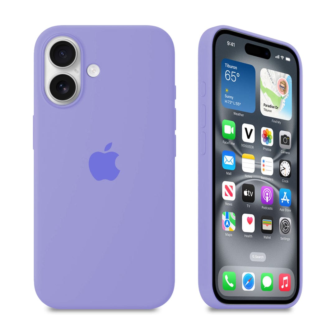 iPhone Silicone Lilac Protective Phone Case Apple