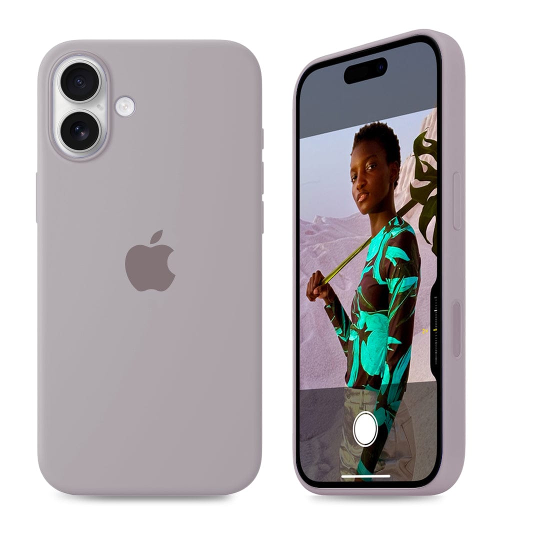 iPhone Silicone Lavender Protective Phone Case LOGO Apple