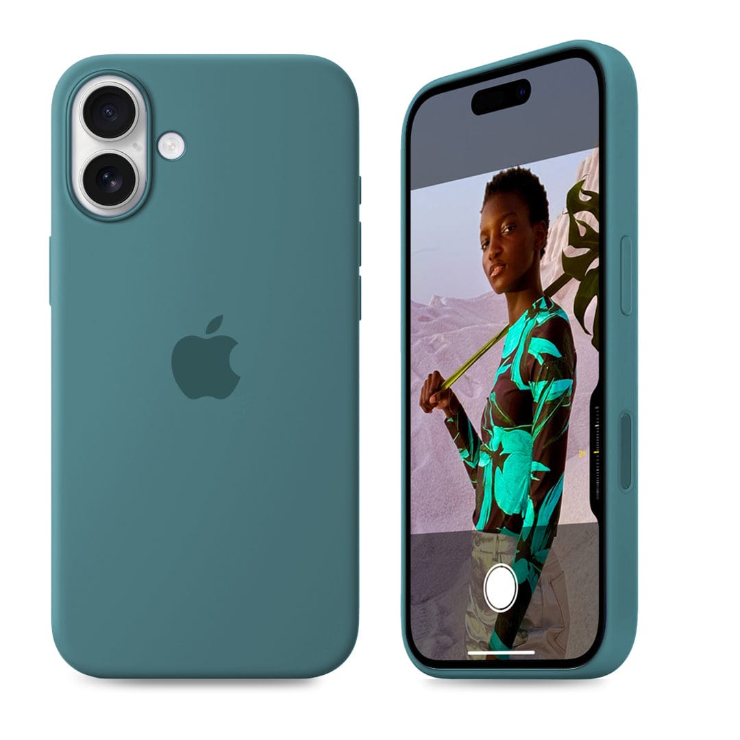 iPhone Silicone Case Pine Green Protective Phone Cover Apple