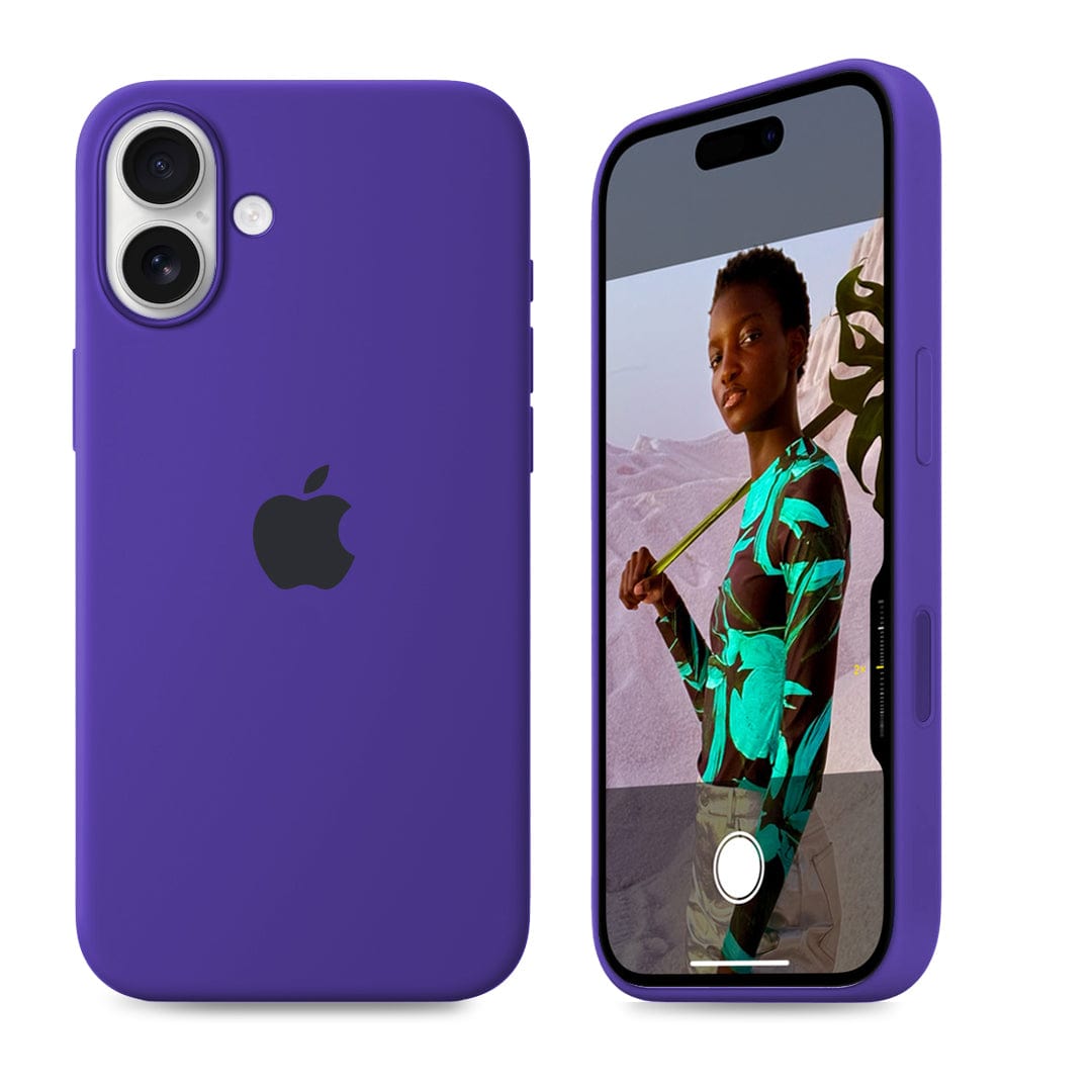 iPhone Violet Silicone Protective Case Apple