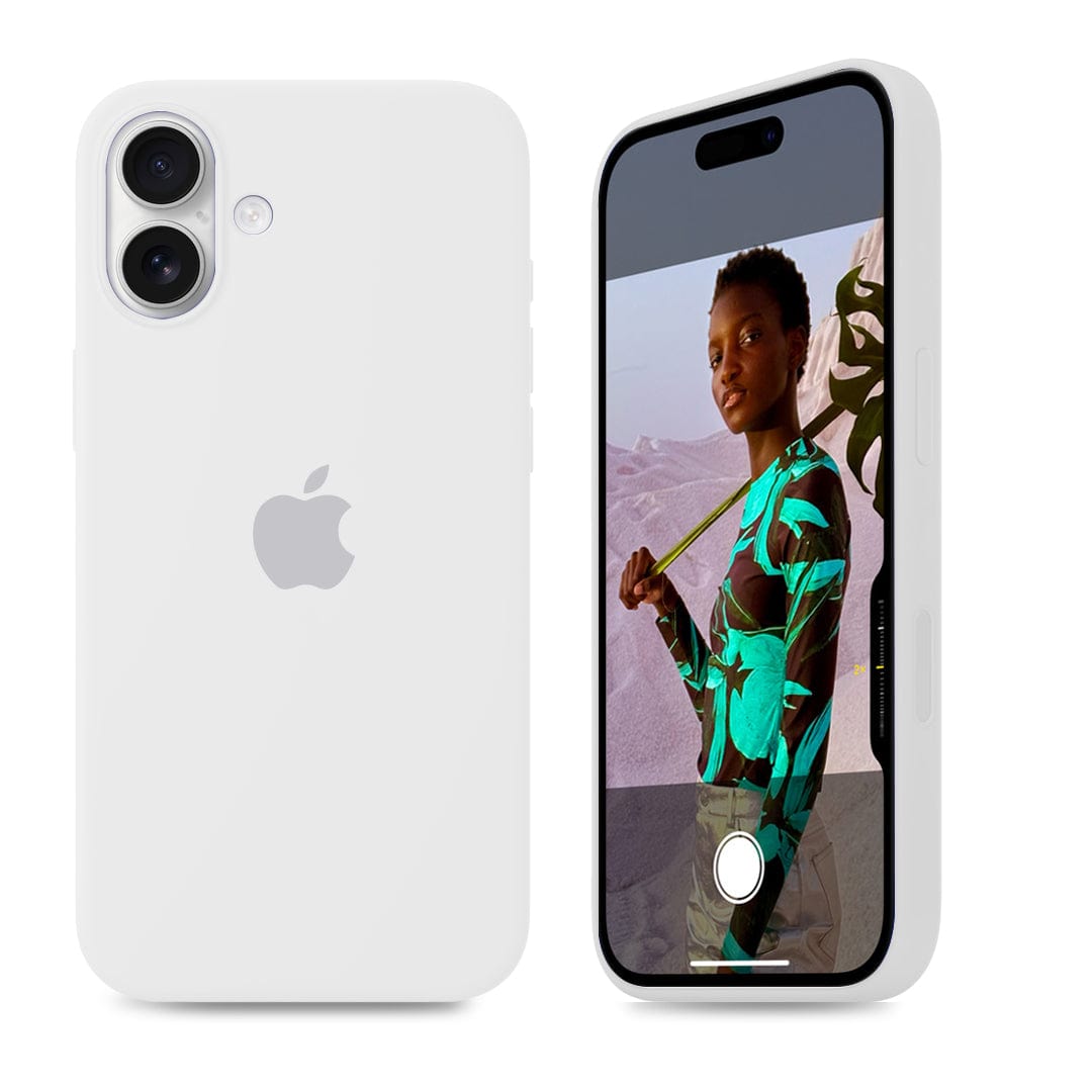 iPhone Silicone White Protective Phone Case Apple