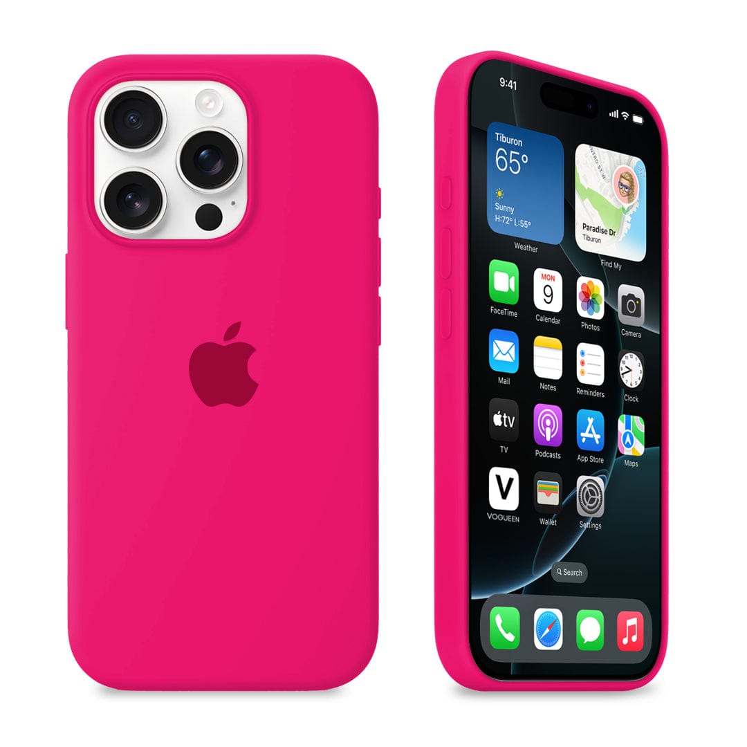 iPhone Silicone Case Firefry Rose Full Body Protective Cover Apple