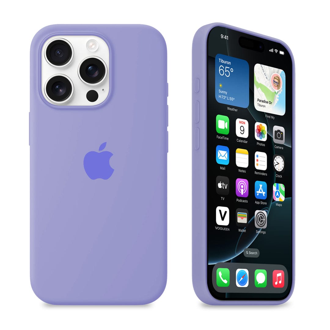 iPhone Silicone Lilac Protective Phone Case Apple