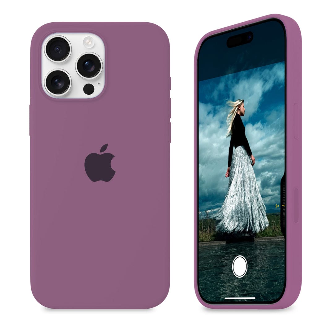 iPhone Silicone Case Blackcurrant Full Body Protective Phone Back Cover Case Apple