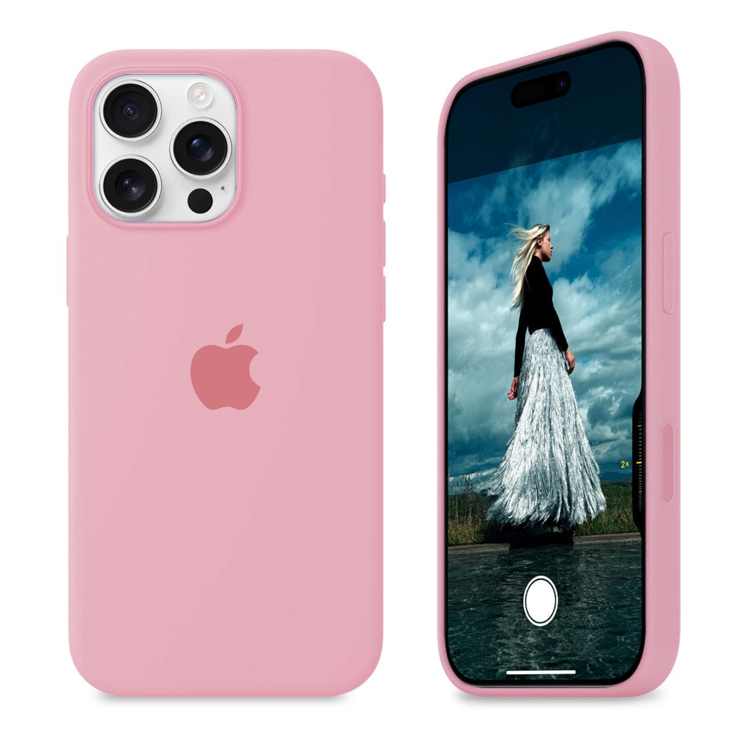 iPhone Candy Pink Silicone Case Protective Phone Cover Apple