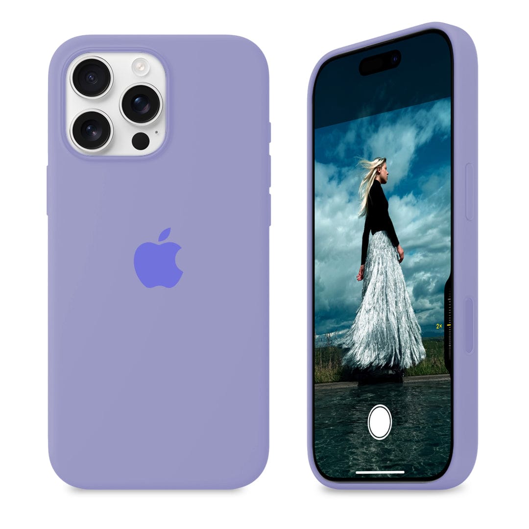 iPhone Silicone Lilac Protective Phone Case Apple