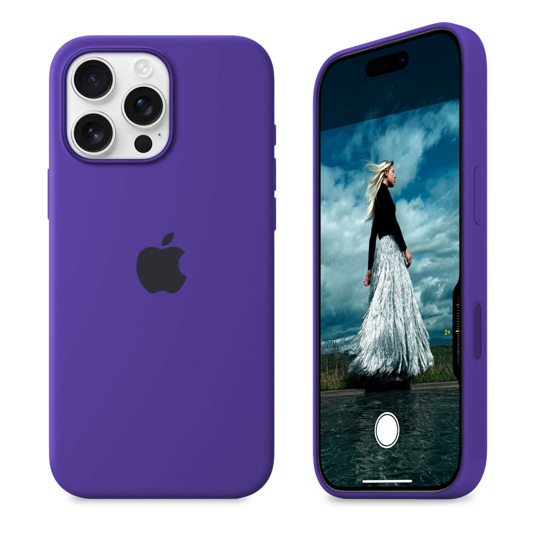 iPhone Violet Silicone Protective Case Apple