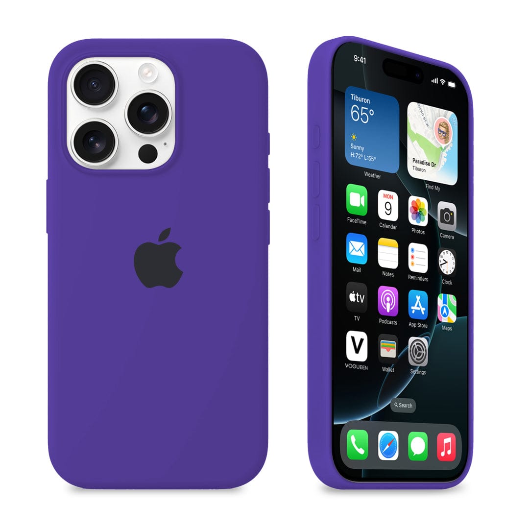 iPhone Violet Silicone Protective Case Apple