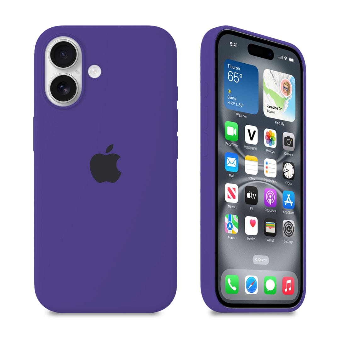 iPhone Violet Silicone Protective Case Apple