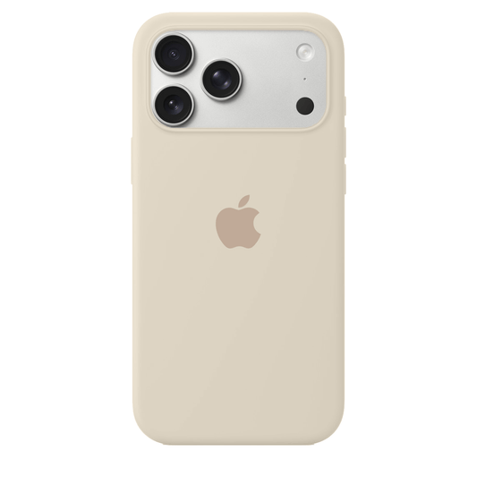 iPhone Silicone Case Antique White Full Body Protective Phone Cover