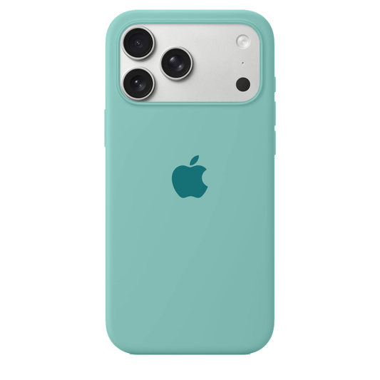 iPhone Silicone Case Ice Sea Blue Protective Phone Cover Apple