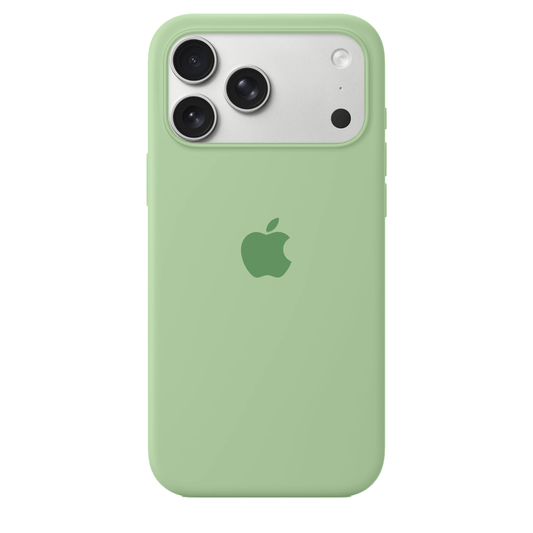iPhone Silicone Case Matcha Green Full Body Protective Phone Cover