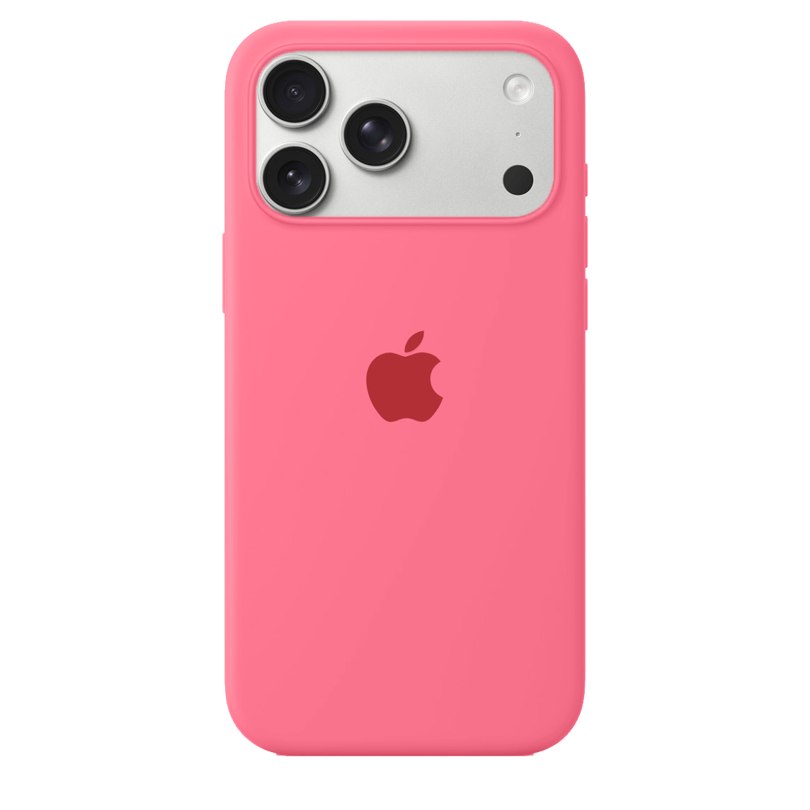 iPhone Silicone Case Pink Citrus Full Body Protective Cover Apple