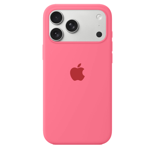 iPhone Silicone Case Pink Citrus Full Body Protective Cover Apple