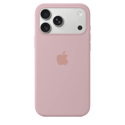 iPhone Silicone Case Pink Sand Full Body Protective Cover