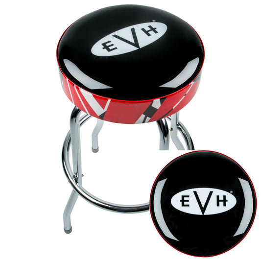 EVH 30" Barstool with Striped Trim -NEW