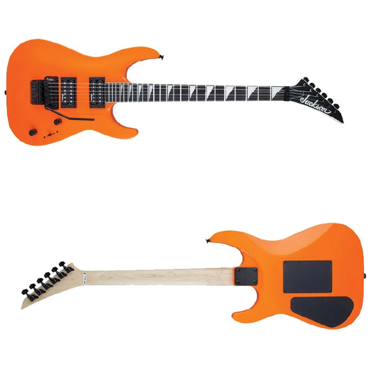 New - Jackson Dinky JS32 DKA Arch Top Electric Guitar Neon Orange