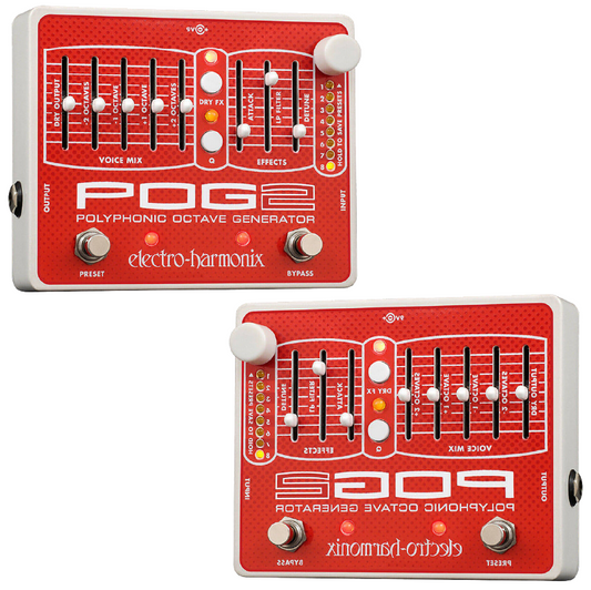 New - Electro Harmonix POG2 Polyphonic Octave Generator Pedal