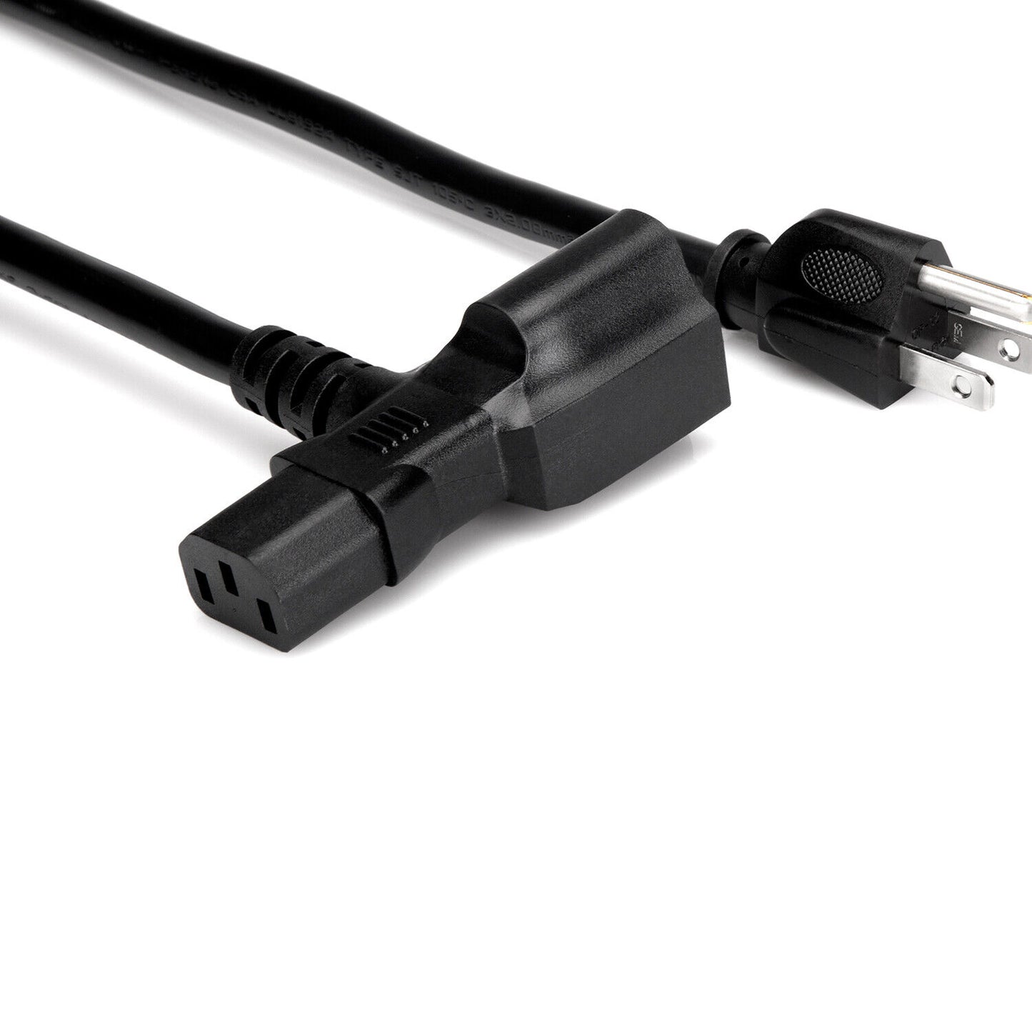 New - Hosa Piggyback IEC C13 Power Cable - 1 foot PWD-401