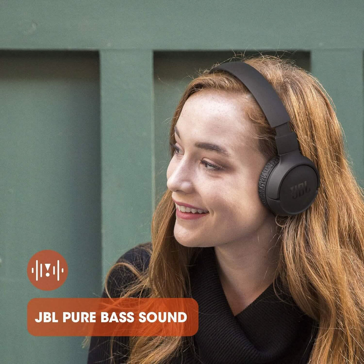 JBL Tune 510BT Wireless Purebass On-Ear Headphones Black Refurbished