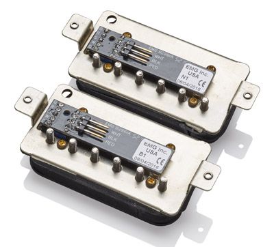 EMG Super 77 Active Humbucker 2-piece Pickup Set - Zebra -NEW