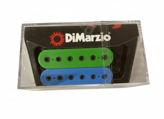 DiMarzio DP159 Evolution Bridge Pickup - F-spaced, Blue and Green -NEW