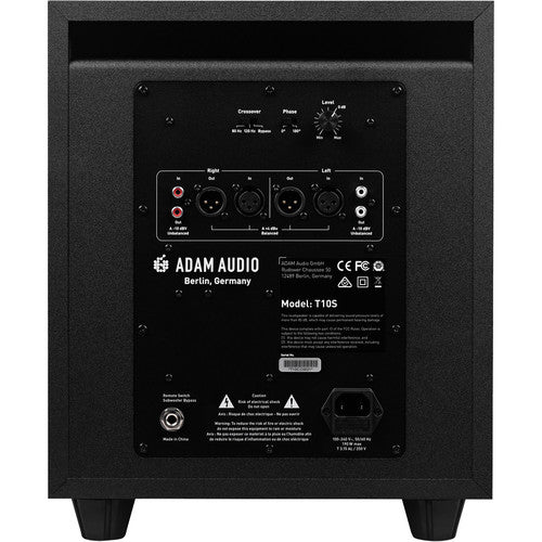 ADAM Audio T10S 10 inch Powered Studio Subwoofer-NEW