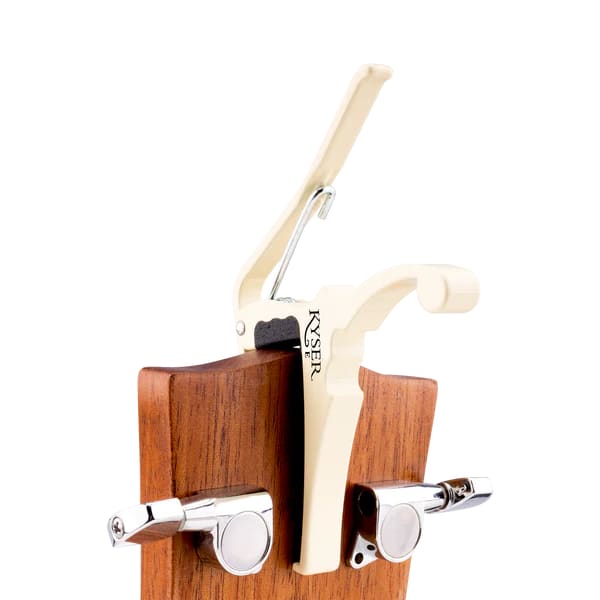 Kyser x Fender Quick-Change Guitar Capo - Olympic White -NEW