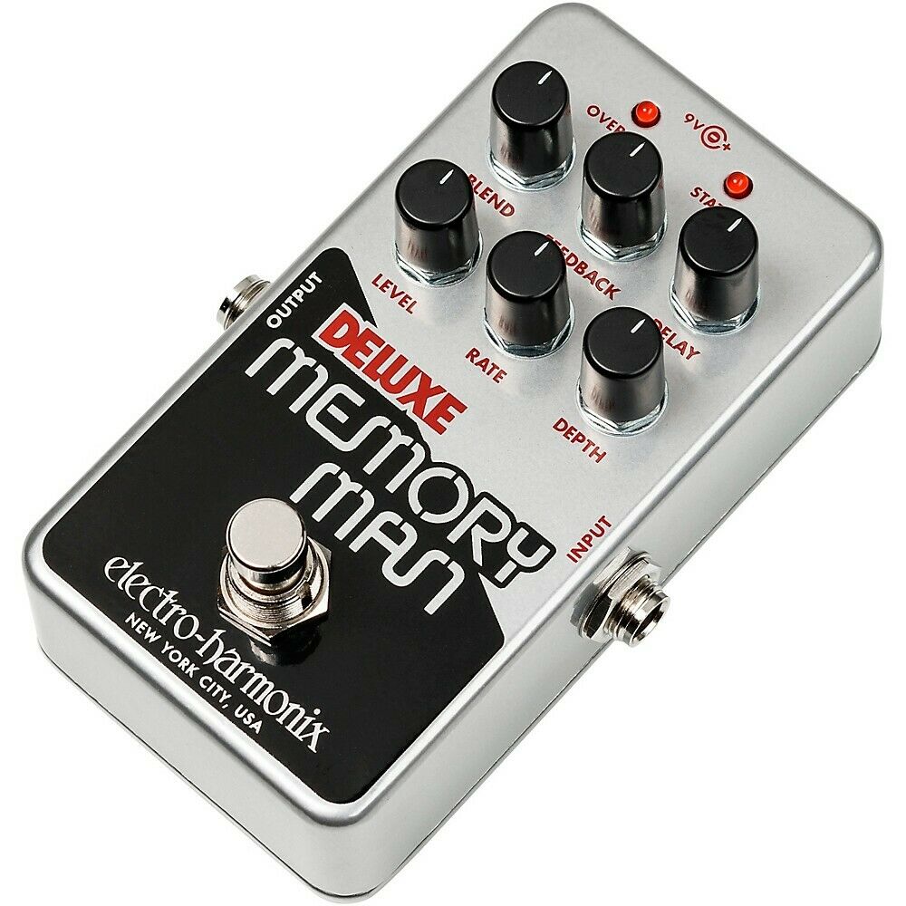 New - Electro-Harmonix Nano Deluxe Memory Man Analog Delay/Chorus/Vibrato Pedal