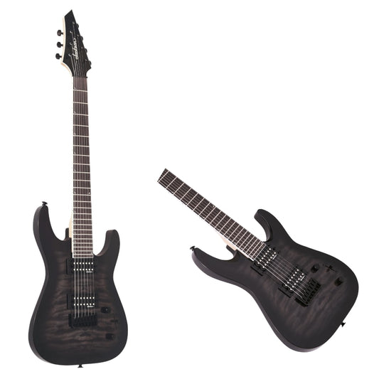 Jackson JS Series Dinky Arch Top JS22Q-7 DKA HT Electric Guitar - Transparent Black Burst