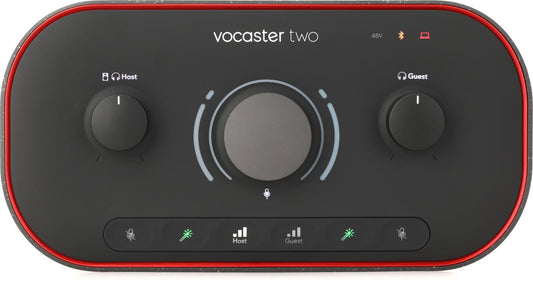 Focusrite Vocaster Two USB-C Podcasting Audio Interface - New