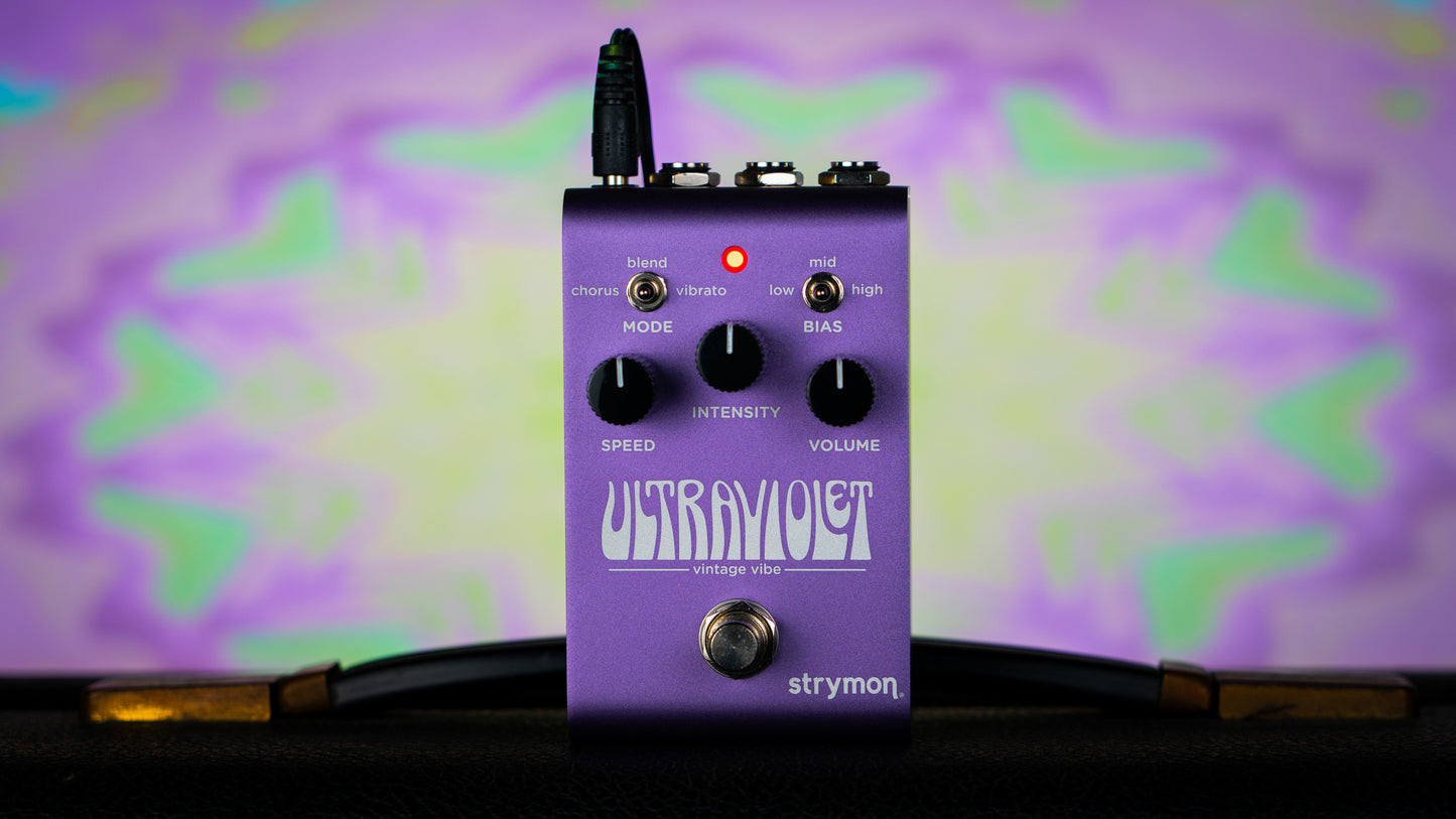 Strymon UltraViolet Vintage Vibe Chorus & Vibrato Pedal -NEW