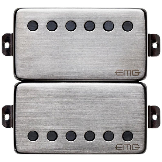 EMG Brushed Chrome Bridge Humbucker Pickup Set 57/66 EMG