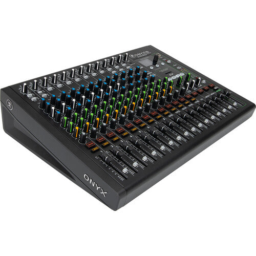 Mackie Onyx16 16-channel Analog Mixer with Multi-track USB-NEW