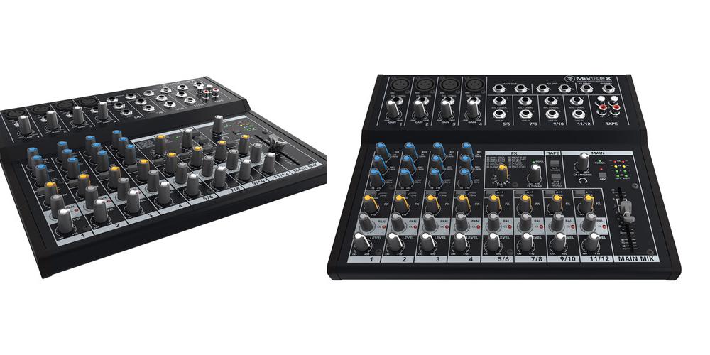 Mackie Mix12FX 12-channel Compact Mixer with Effects-NEW