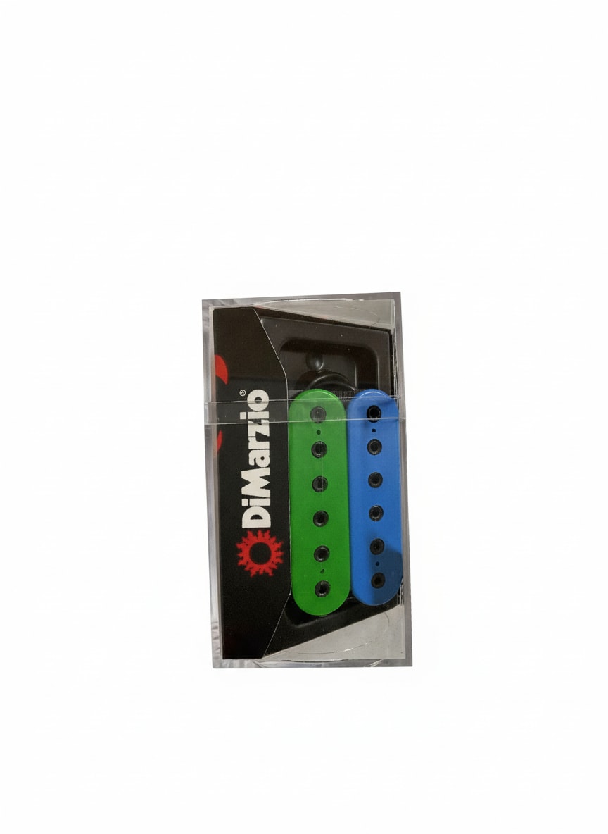 DiMarzio DP158 Evolution Neck Pickup - F-spaced,Blue and Green -NEW