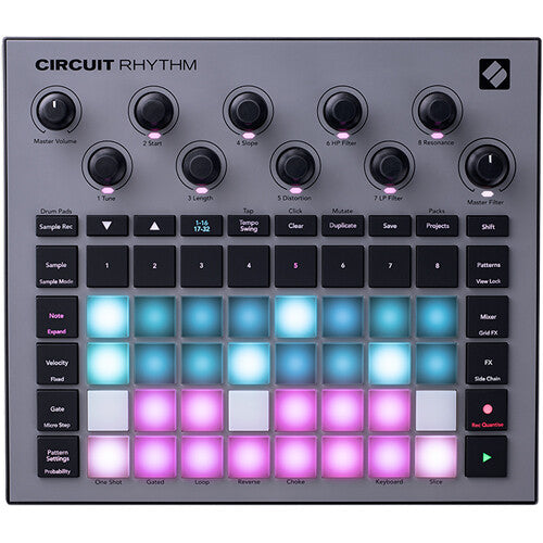 Novation Circuit Rhythm Groovebox and Standalone Sampler