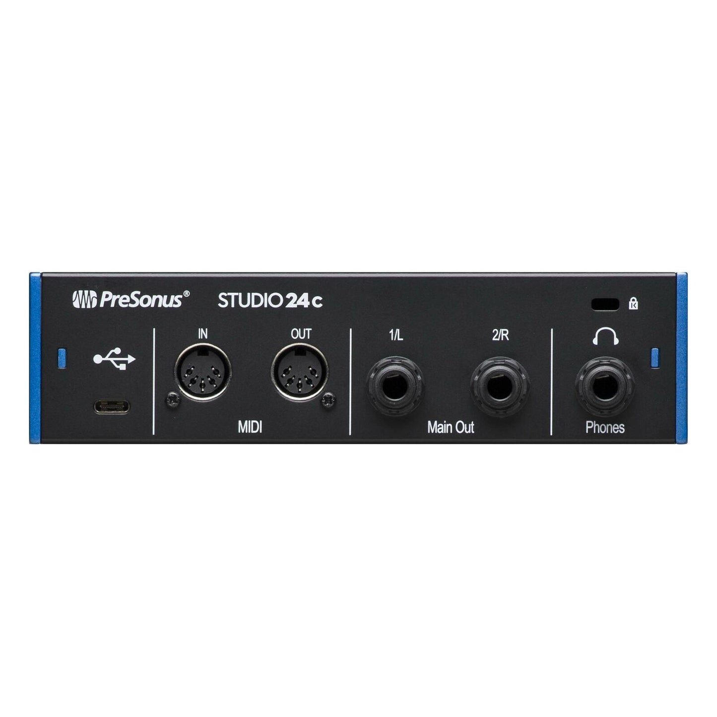 PreSonus Studio 24C 2X2 USB-C 24-bit/192kHz with 2 Mic Inputs Audio Interface - New