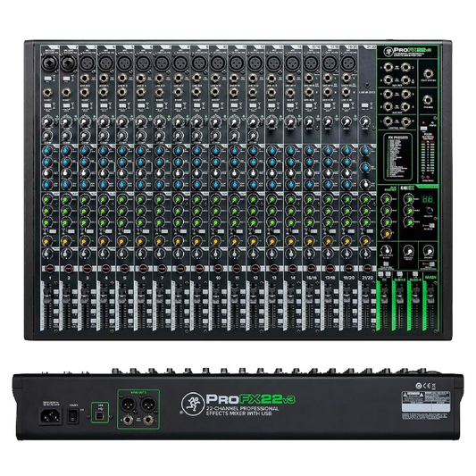 New - Mackie ProFX22v3 22-channel Mixer with USB and Effects