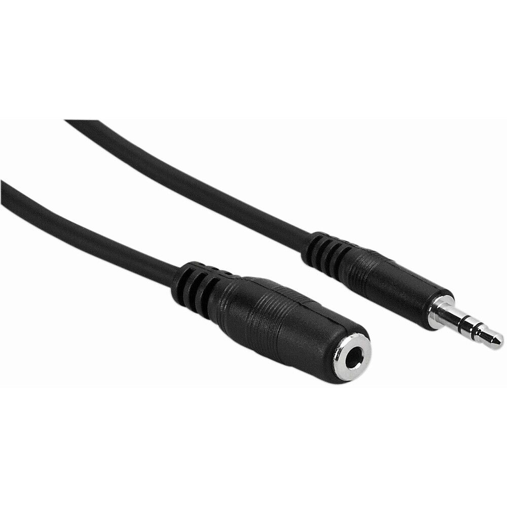 New - Hosa Headphone Extension Cable, 3.5 mm TRS to 3.5 mm TRS, 25 ft MHE-125