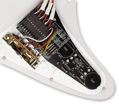 EMG DG20 David Gilmour Signature Pre-Wired Pickguard - White Pearl -NEW