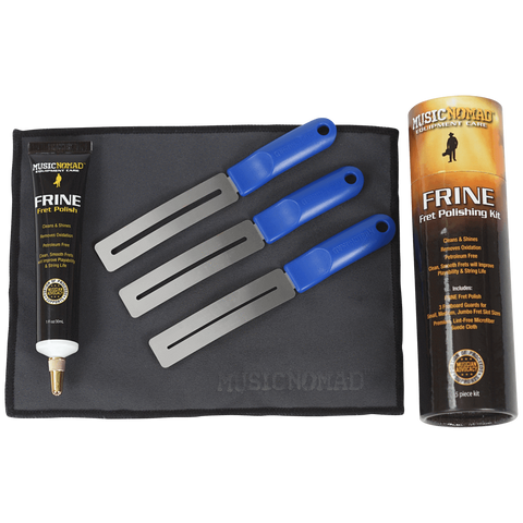 Music Nomad FRINE Fret Polishing Kit (5 Piece Kit) MN124 - NEW