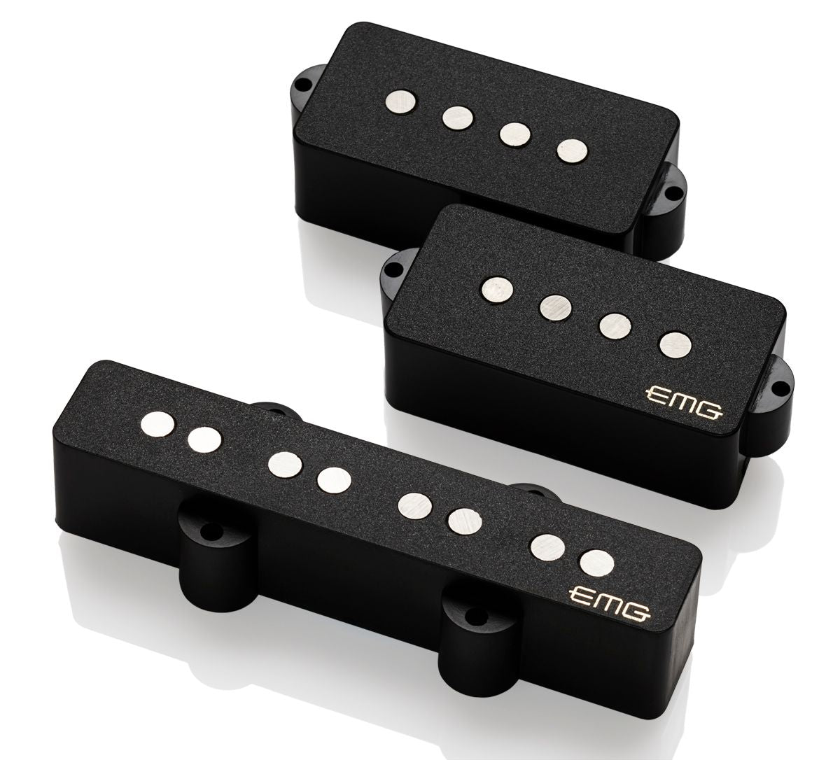 EMG GZR-PJHZ Geezer Butler Signature P/J Bass Pickup Set - Black-NEW